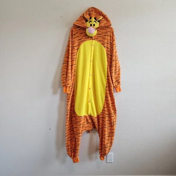 Tigger Inspired Orange and Yellow Onesie - Picture 2 of 8